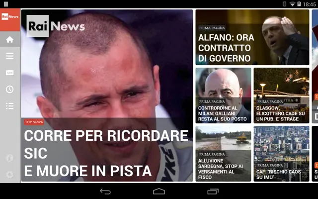 Rai News android App screenshot 5